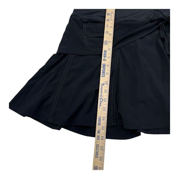 Athleta Women's Wherever Ruffled Layered Active Golf Tennis Skirt Skort Size 4P - Picture 4 of 7